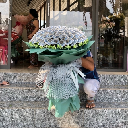 Hoa tiền 5k đẹp